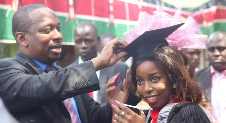 Sonko and his daughter Saumu