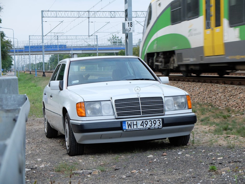 Mercedes W124 200D klasyczny długodystansowiec