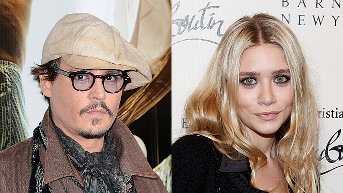 Johnny Depp i Ashley Olsen