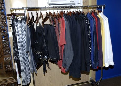 Koncert Roda Stewarta ' Przestrzen Wolnosci ' na terenie Stoczni Gdanskiej w Gdansku. Nz specjalnie przygotowana garderoba przeznaczona dla artysty.26.07.2007Fot. Maciej Kosycarz / KFP