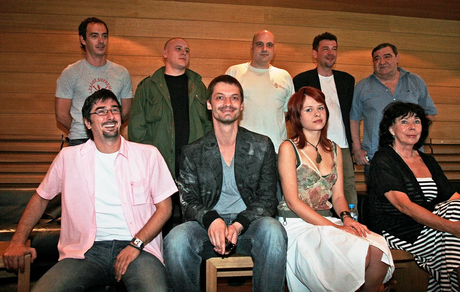 Fotografija sa snimanja filma Hadersfild