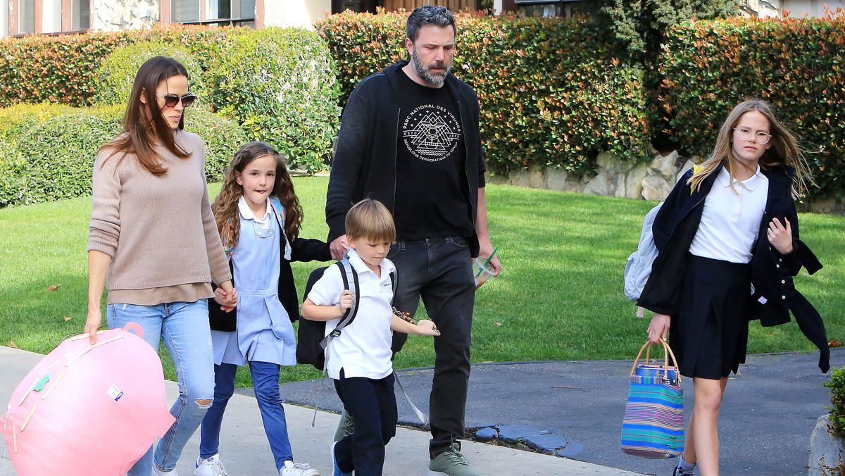 Ben Affleck i Jennifer Garner z dziećmi