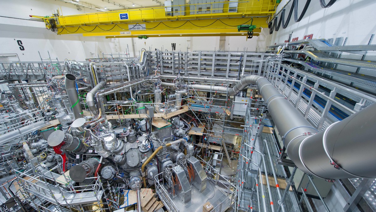 Atomic Fusion Test Facility Wendelstein 7-X