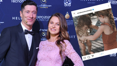 Anna Lewandowska pokazała piękne zdjęcia z córkami. Fani zareagowali, "Lewy" również