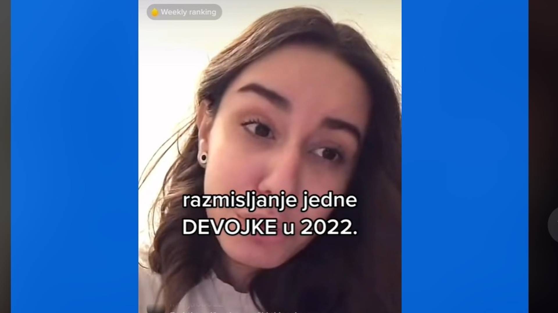 Tako vam je to kad se udajete za nesposobne muškarce - video srpske tiktokerke o silovanju, braku i deci je bruka