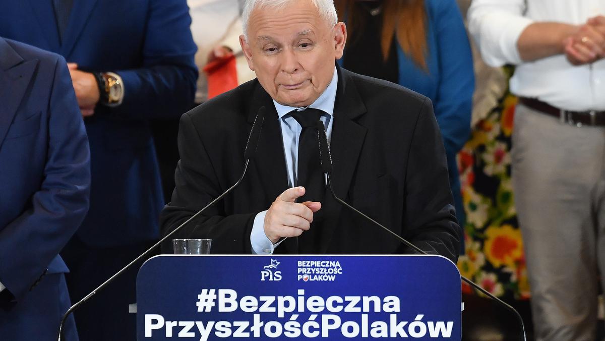 Jarosław Kaczyński w Elblągu, 13.09.2023 r.