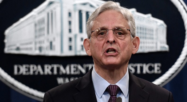 Attorney General Merrick Garland.