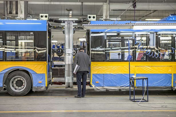 Fabryka autobusów Solaris w Bolechowie