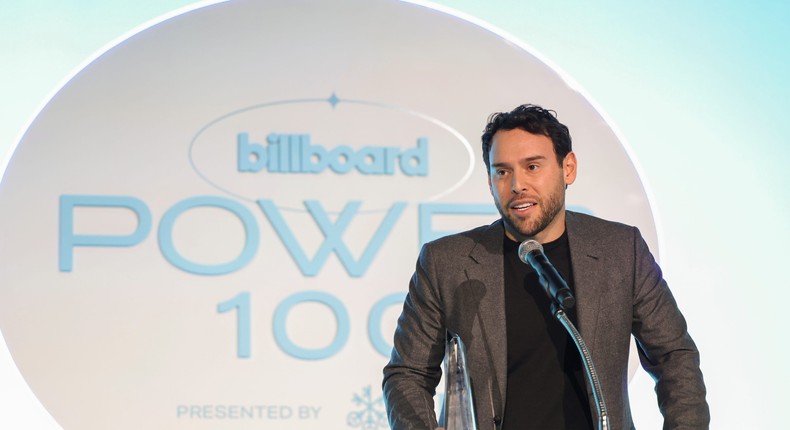 Scooter Braun speaks at the Billboard Power 100 event in 2023.Christopher Polk/Billboard via Getty Images