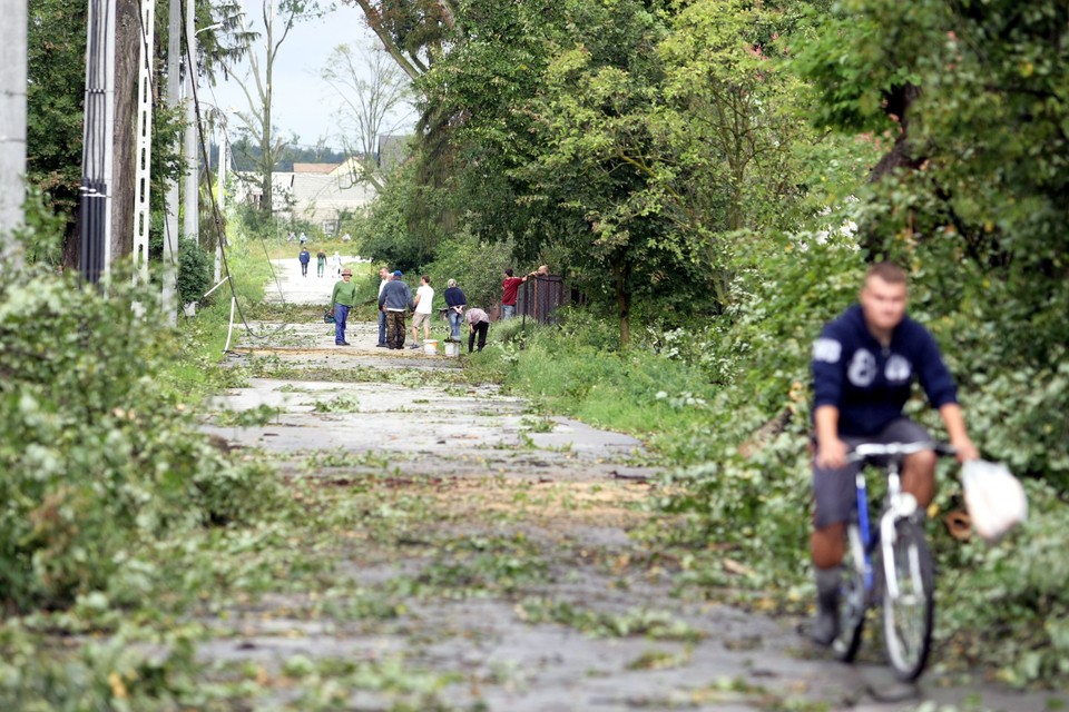 MNICHÓW PO PRZEJŚCIU NAWAŁNICY