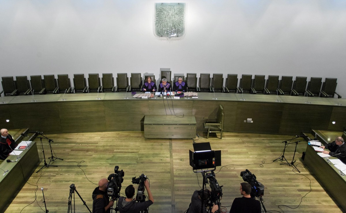 Sala rozpraw Sądu Najwyższego