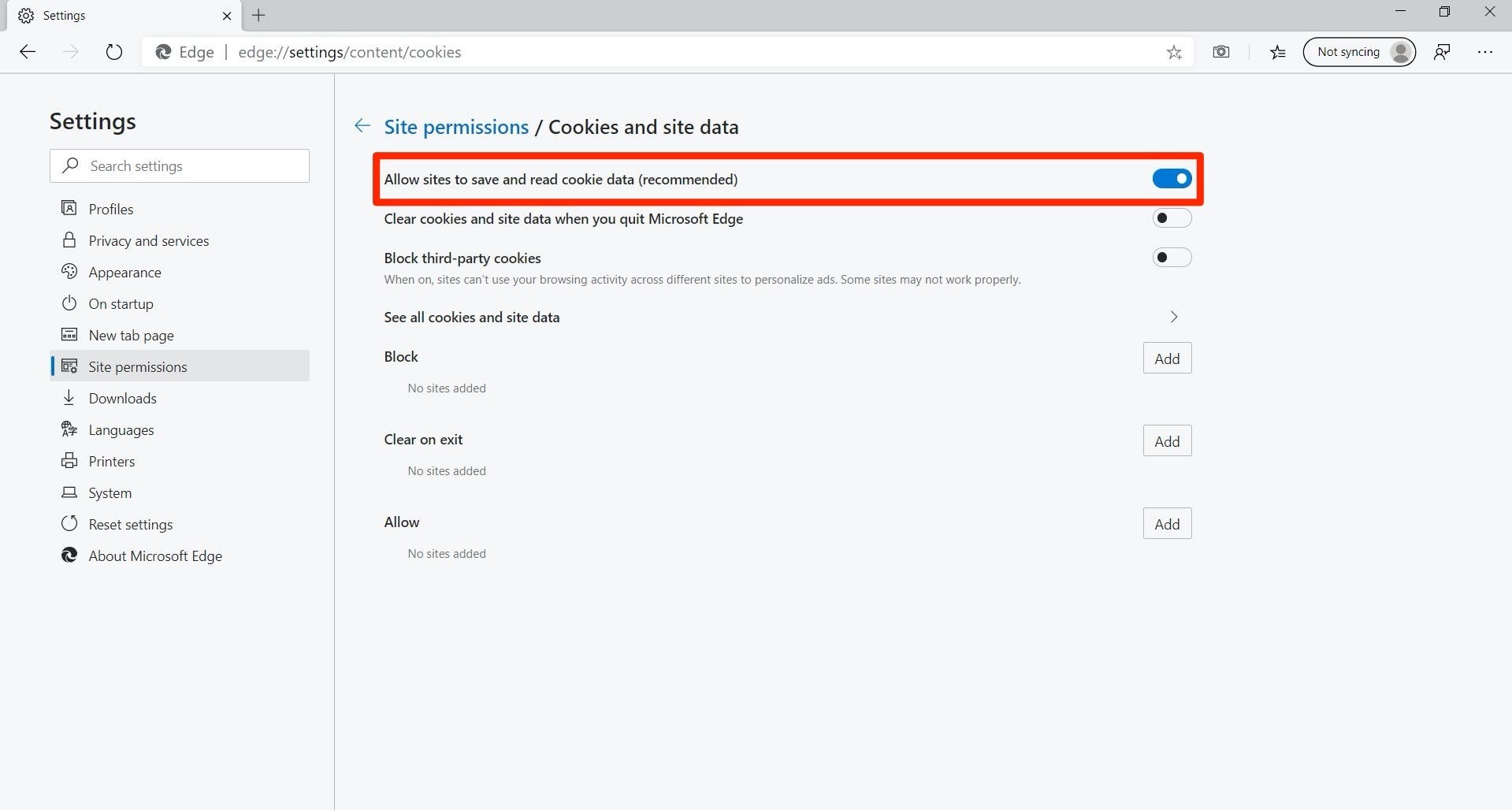 How to enable cookies on microsoft edge enable cookie vrogue co