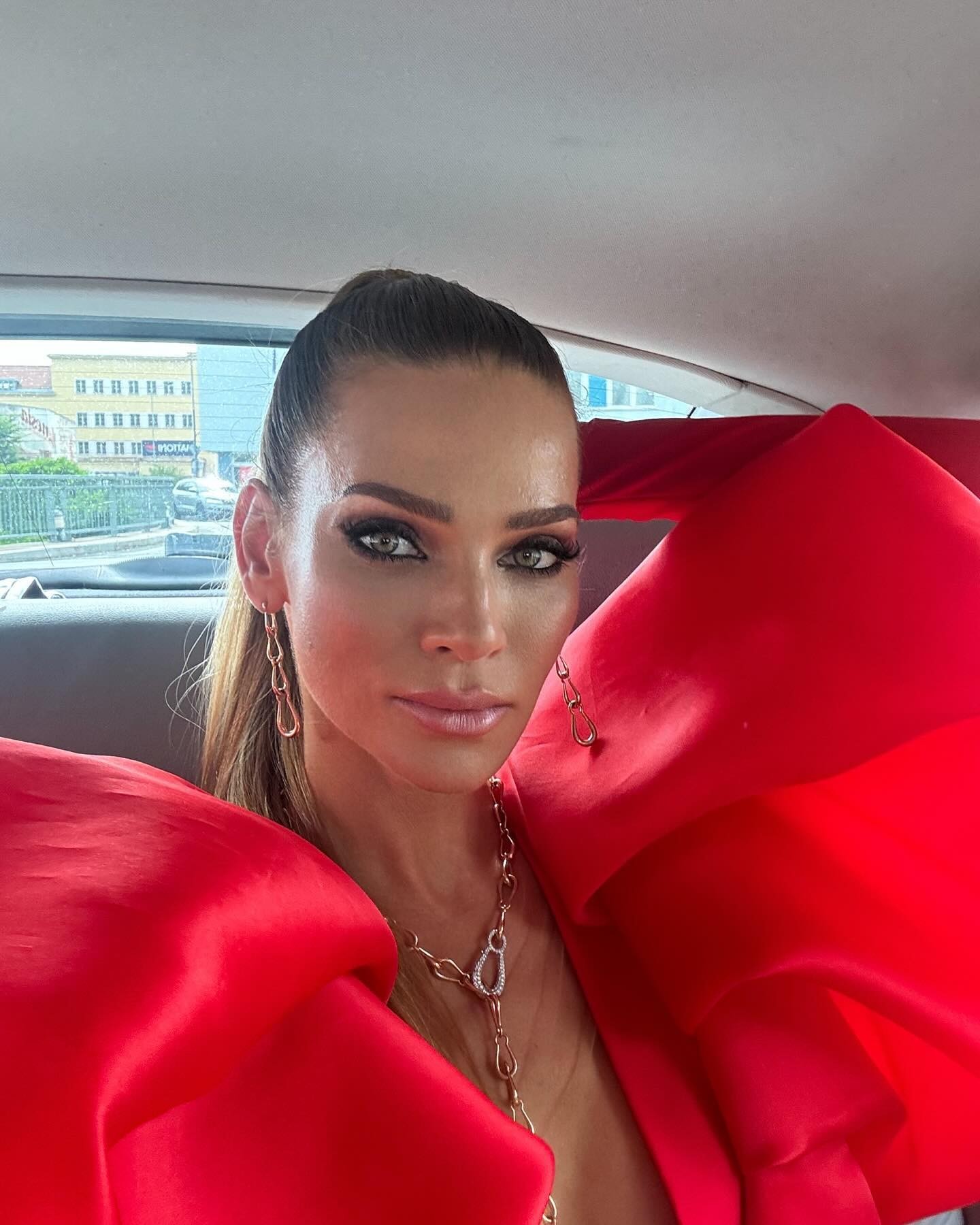 Andrea Verešová na festivale v Karlových Varoch.