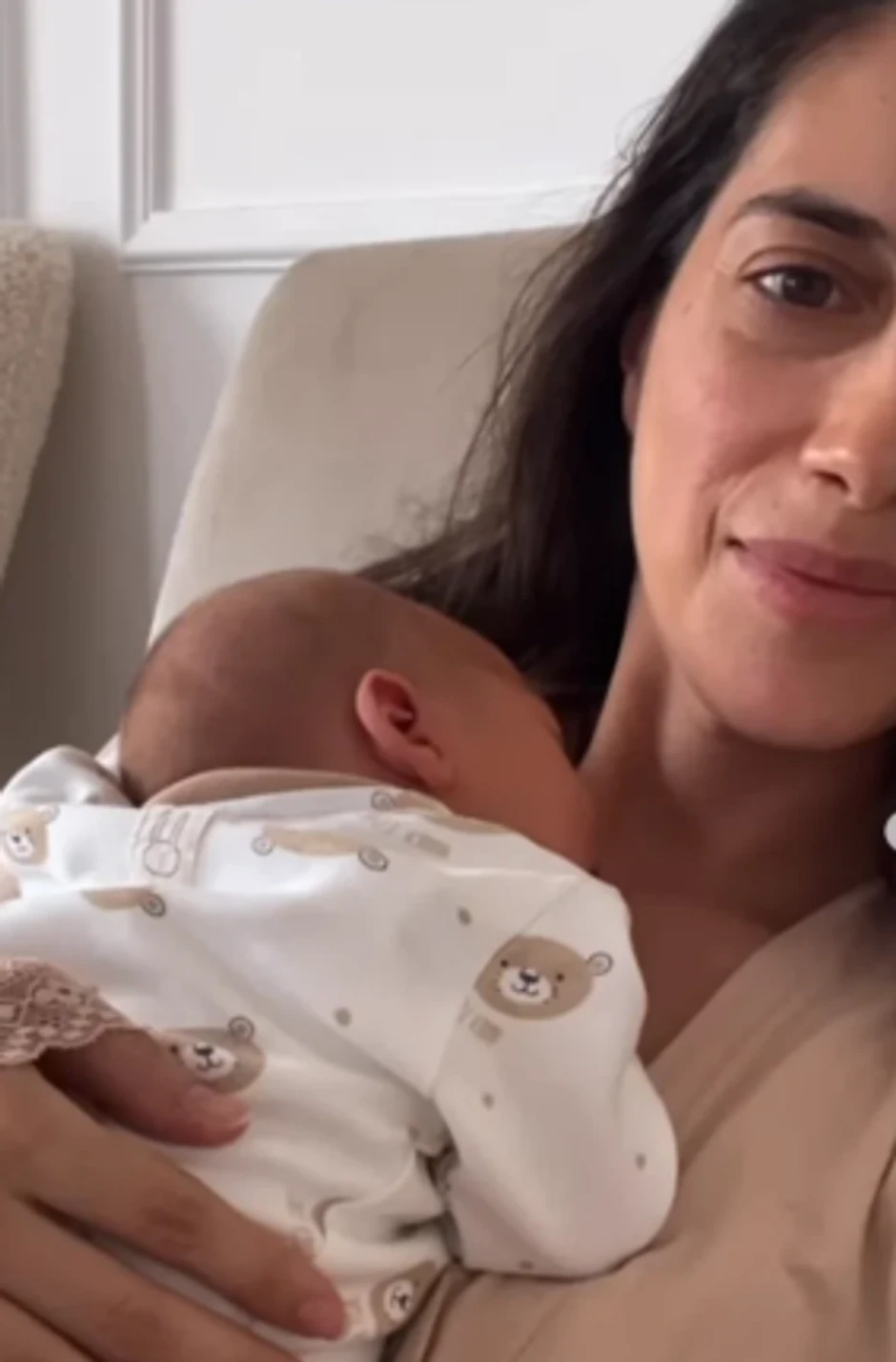 Marija Egelja sa bebom