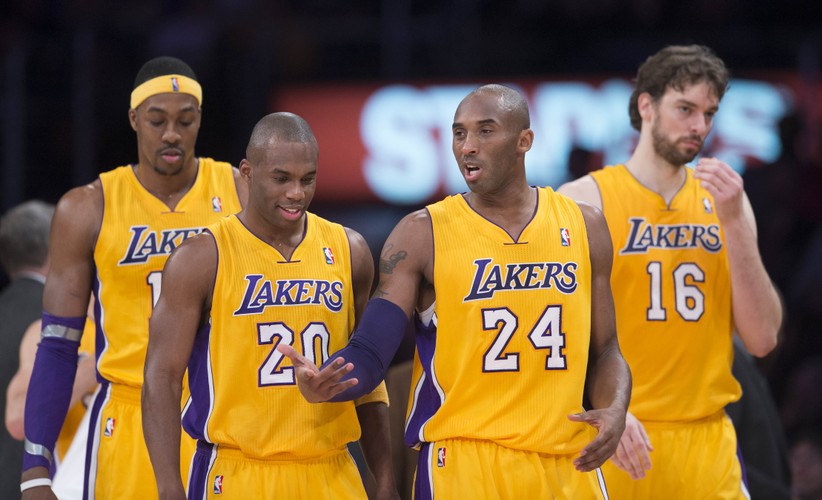 <b>5. Los Angeles Lakers</b> - zawodnicy tego klubu koszykarskiego zarabiają średnio <b>4,67 mln euro</b>.