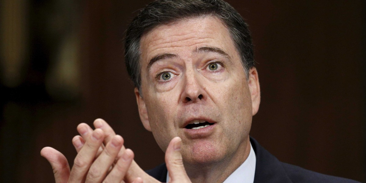 James Comey confirmed he's on Twitter, and compared the site to a dive bar