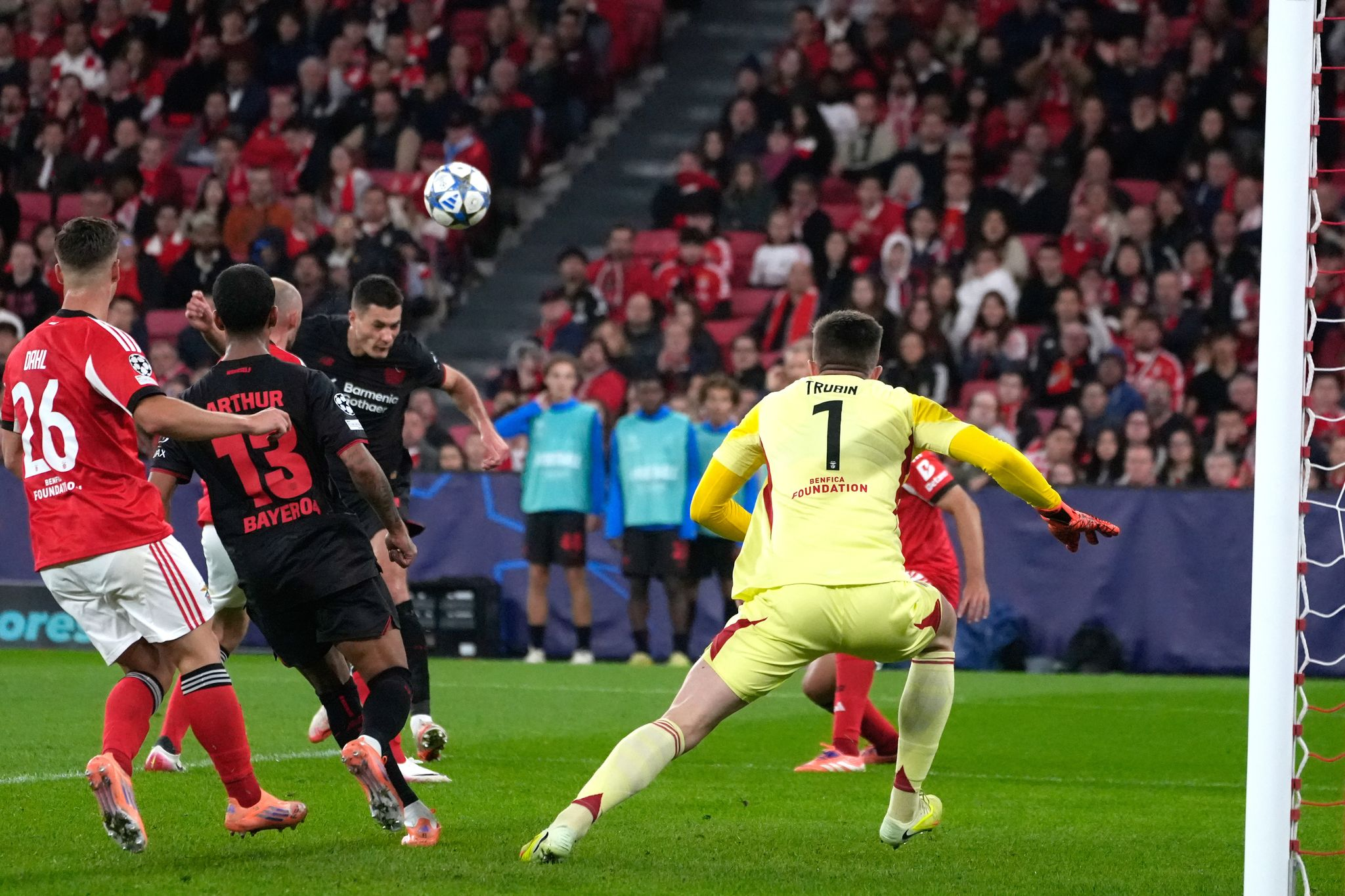 Leverkusen siegt 1:0 bei Benfica - erster Champions-League-Sieg der Saison