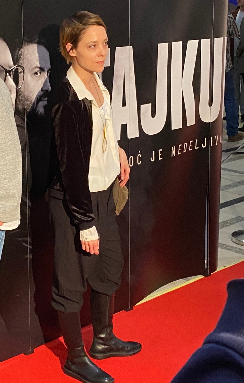 Dubravka Kovjanić na promociji serije Tajkun