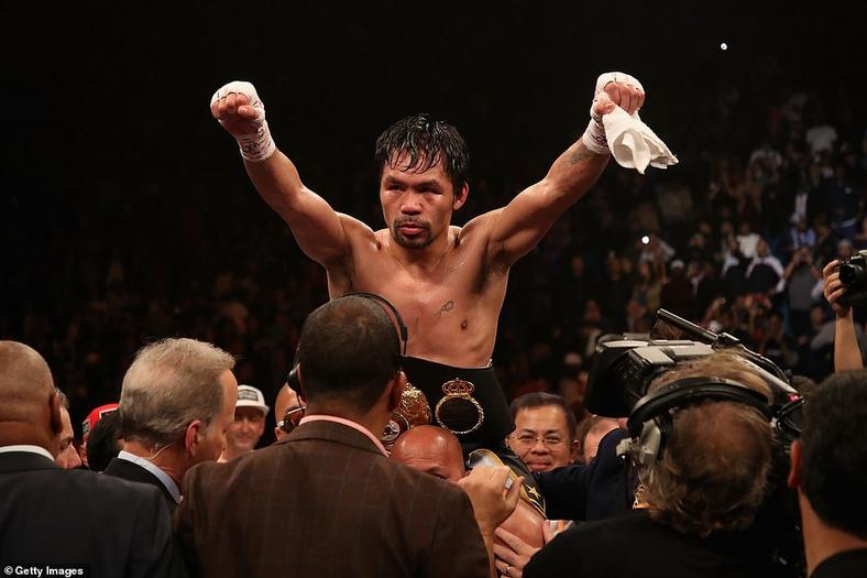 It was a one-sided fight with Manny Pacquiao dominating the fight (Getty Images)  