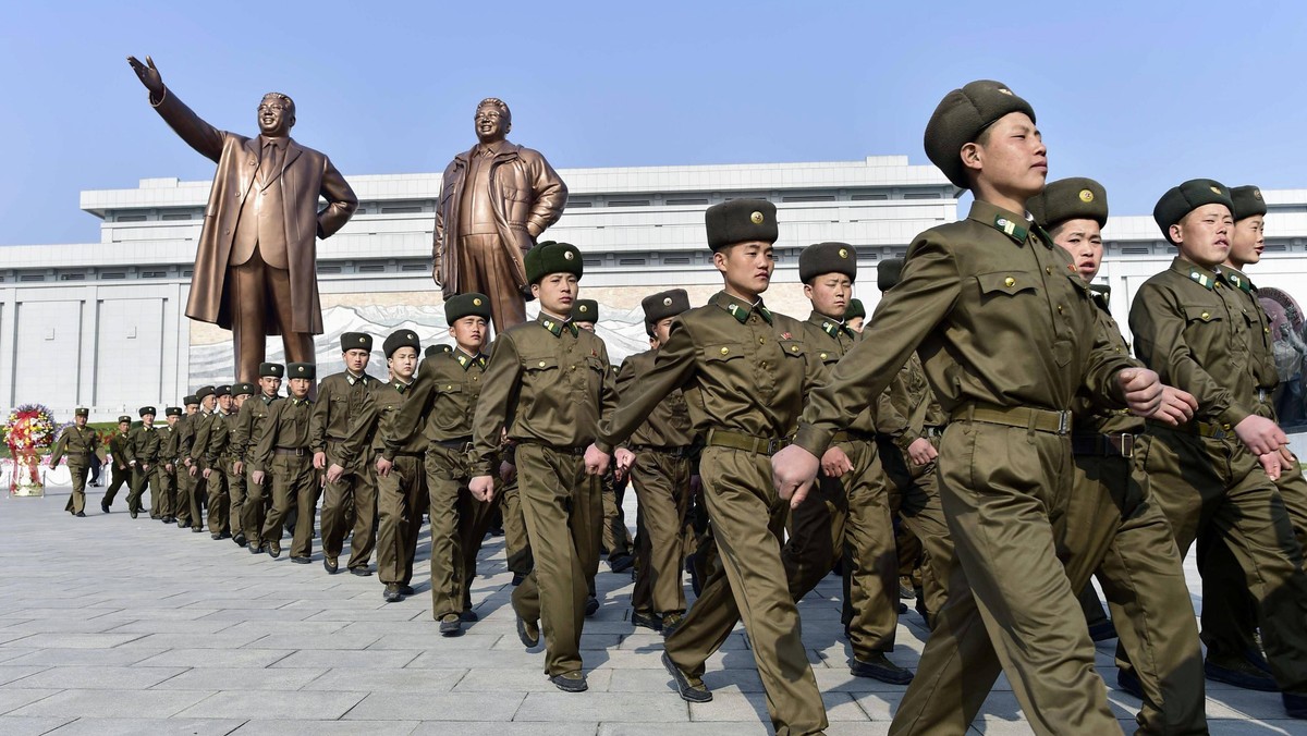 N. Korea marks late founder's birthday in jovial mood