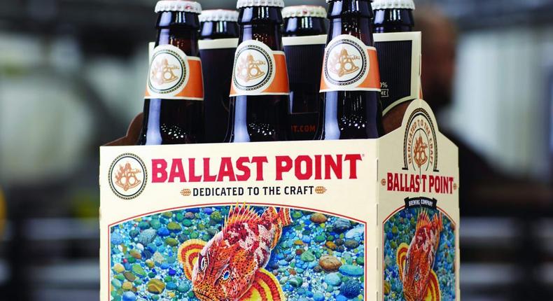 Ballast Point Brewing Co.'s Sculpin IPA.