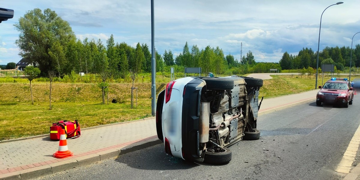 Tragiczne zdarzenie drogowe na obwodnicy Mrągowa.