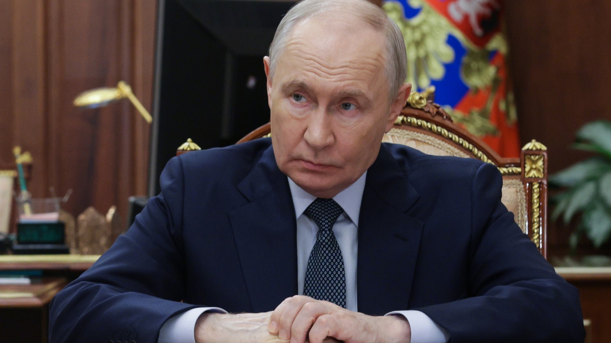 Ruský prezident Vladimir Putin. 