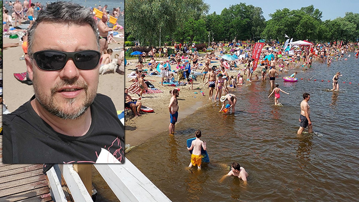 Byłem na najpopularniejszej plaży pod Warszawą