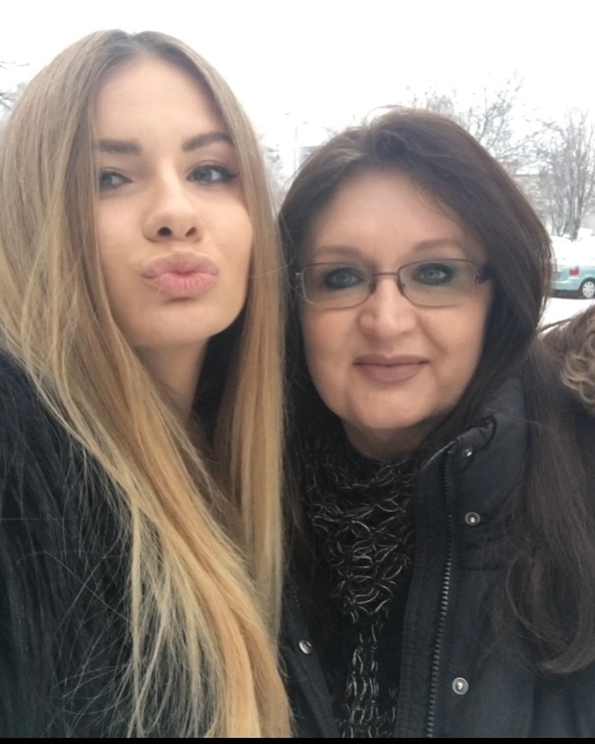 Broňa Gregušová s maminou Marcelou.