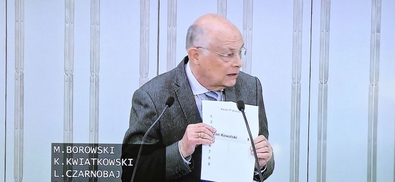 Eksperyment Borowskiego w Senacie. Liczenie głosów? 11 dni przez 24 godziny na dobę