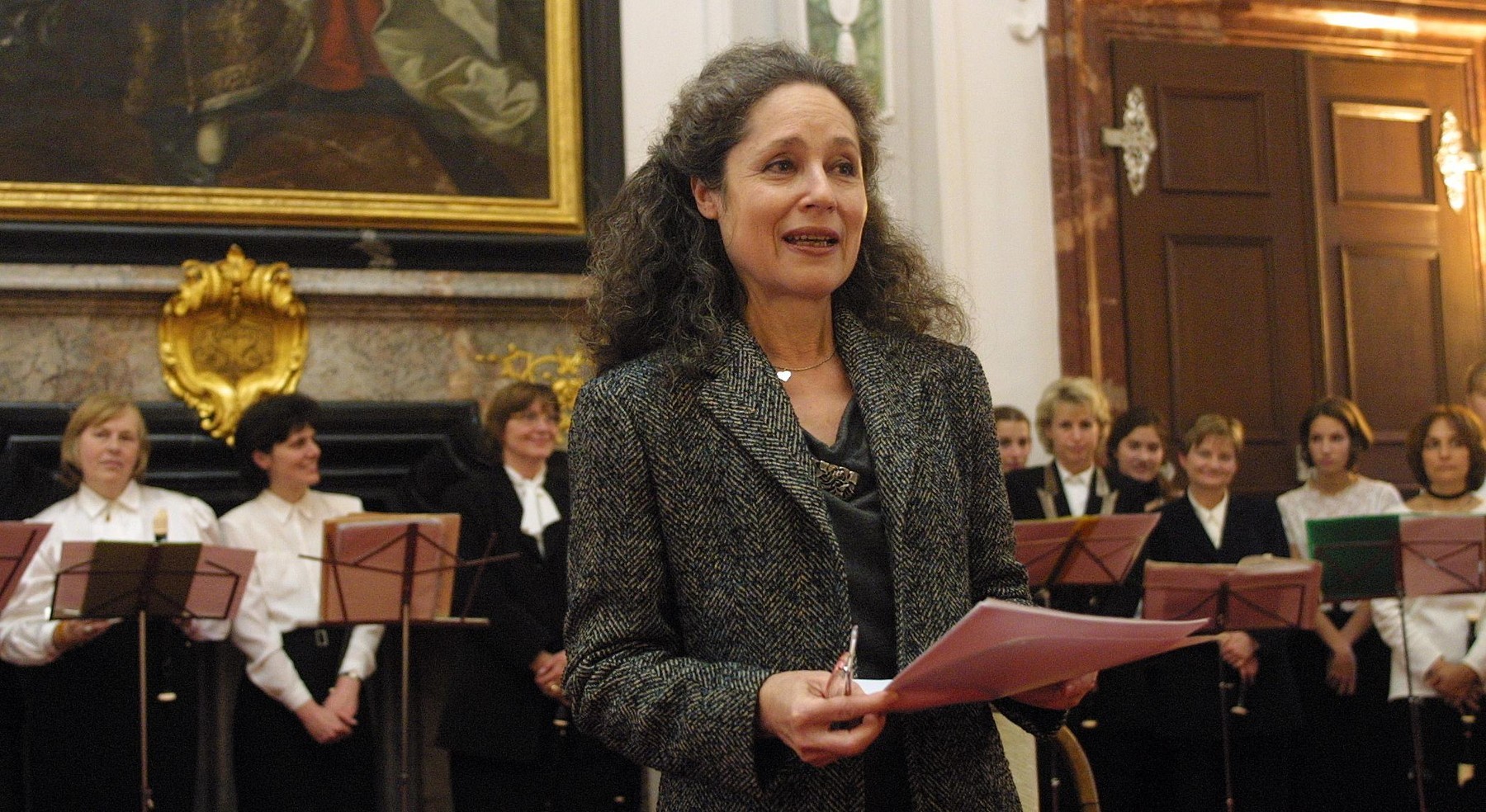 Bývalá česká herečka, spisovateľka a politička Taťana Fischerová.