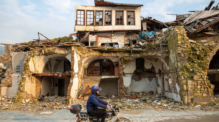Egy éve volt a törökországi földrengés / Fotó: Northfoto