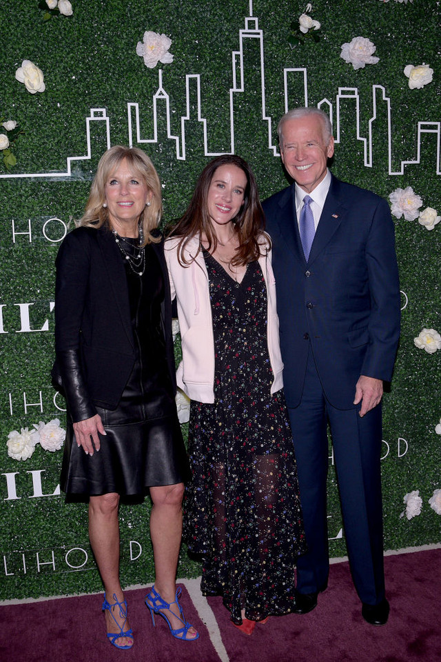 Joe i Jill Biden z córką Ashley