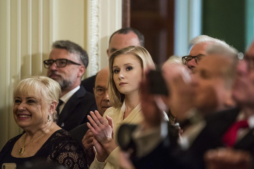 Kinga Duda na bankiecie w Białym Domu