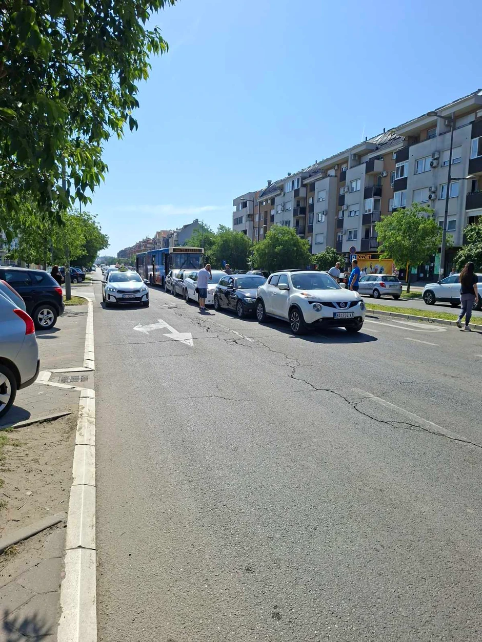 Saobraćajna nesreća u Novom Sadu