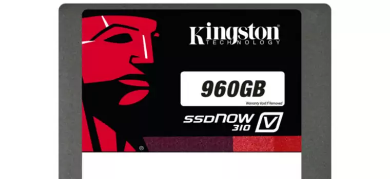 Kingston wprowadza dysk SSDNow V310 o pojemności 960 GB