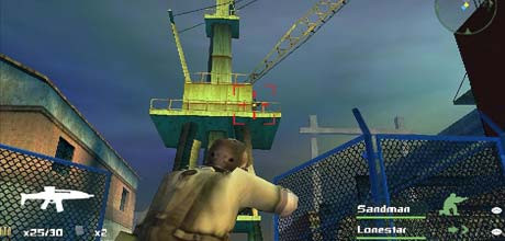 Screen z gry "SOCOM U.S. Navy Seals Fireteam Bravo"