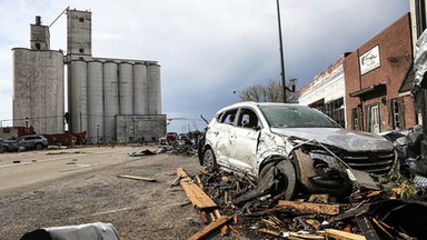 Tornado w teksańskim miasteczku. Nie żyją trzy osoby, wielu rannych