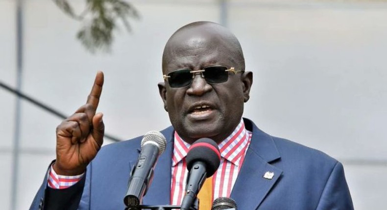 Education Cabinet Secretary Prof. George Magoha