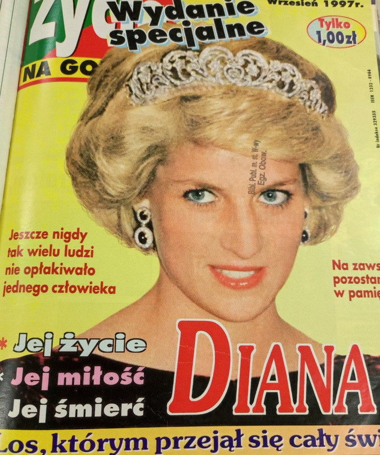 Polskie media o księżnej Diany