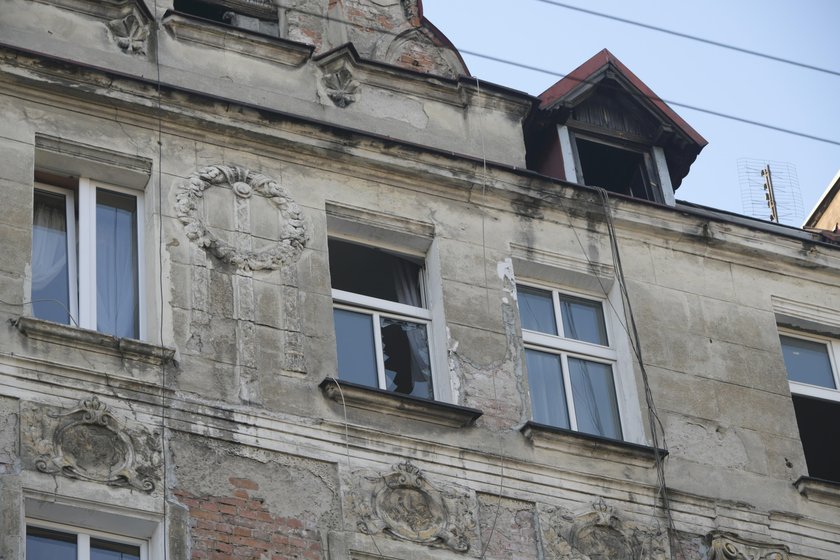 Pożary na ulicy Kleczkowskiej we Wrocławiu