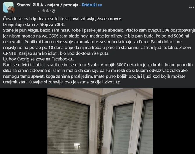 Ispovest podstanara kojem su stanodavci dolazili i na posao zbog kirije