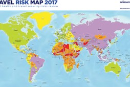 Travel Risk Map 2017 