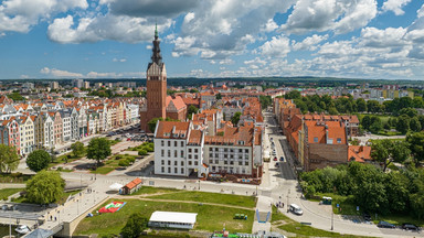 Wysoki stan wód w Elblągu. Podjęto działania przeciwpowodziowe