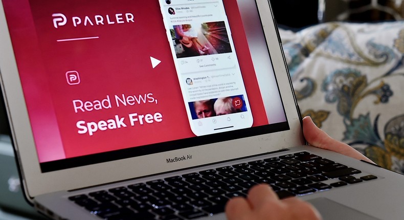 Google has banned Parler from its app store for failing to remove ...