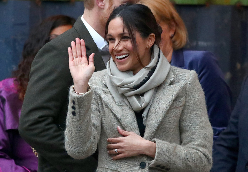 Książę Harry i Meghan Markle w Brixton