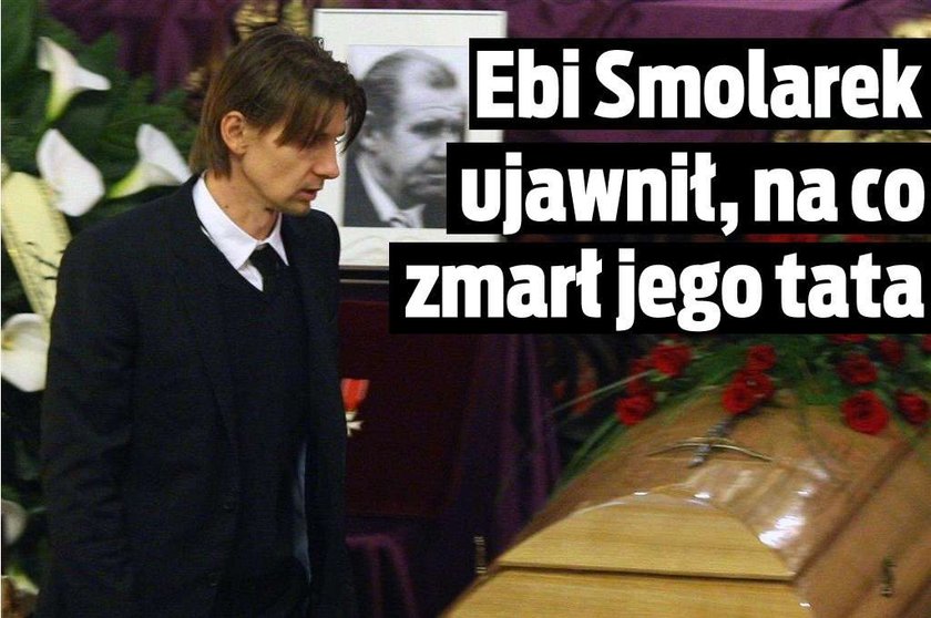 Ebi Smolarek ujawnił, na co zmarł jego tata