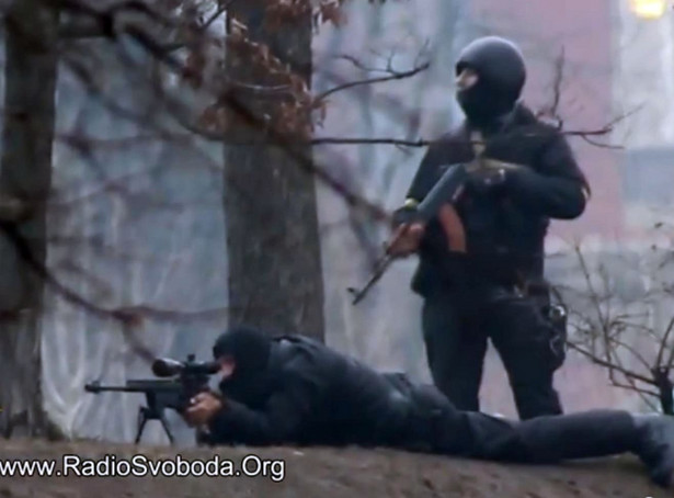 Jednostki specjalne strzelają w Kijowie? "Komandosi przebrani za Berkut"