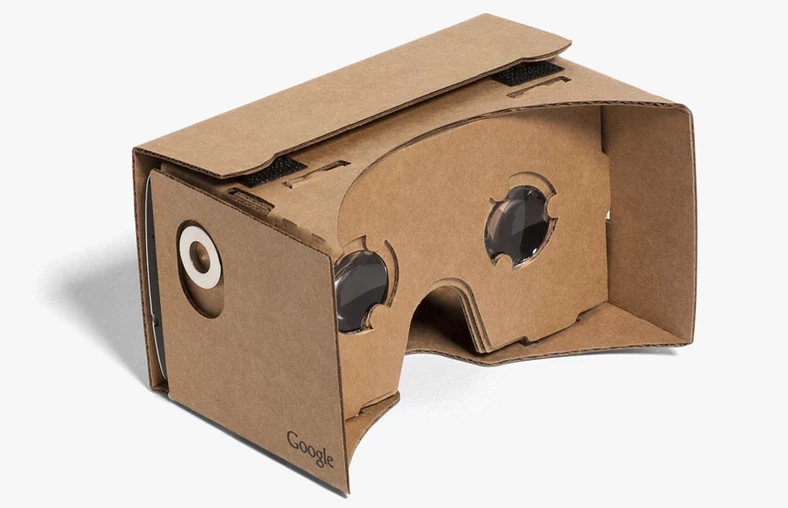 Najtańsze gogle VR to Google Cardboard - składane z kartonu, z plastikowymi soczewkami i własnym smartfonem wewnątrz