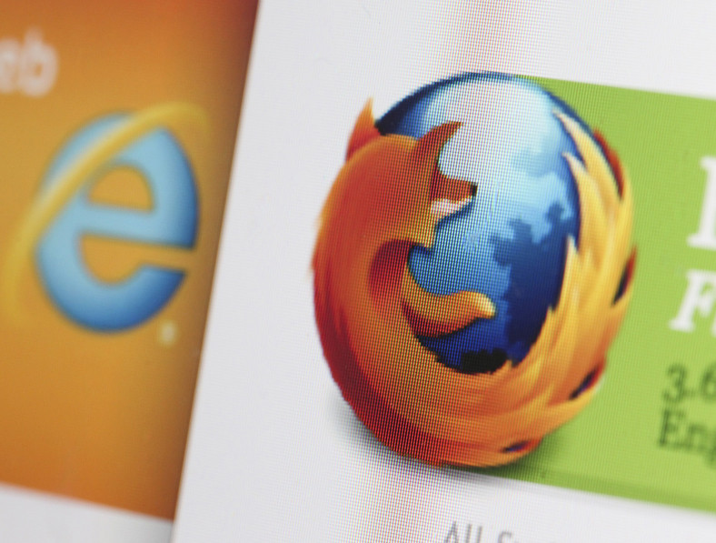 Internet Explorer i Firefox